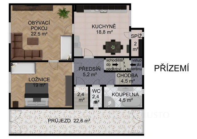 Prodej rodinného domu 231 m² s pozemkem 335 m²