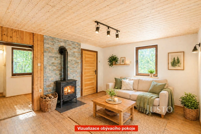 Prodej chaty 68 m² s pozemkem 295 m² + terasa 6 m²